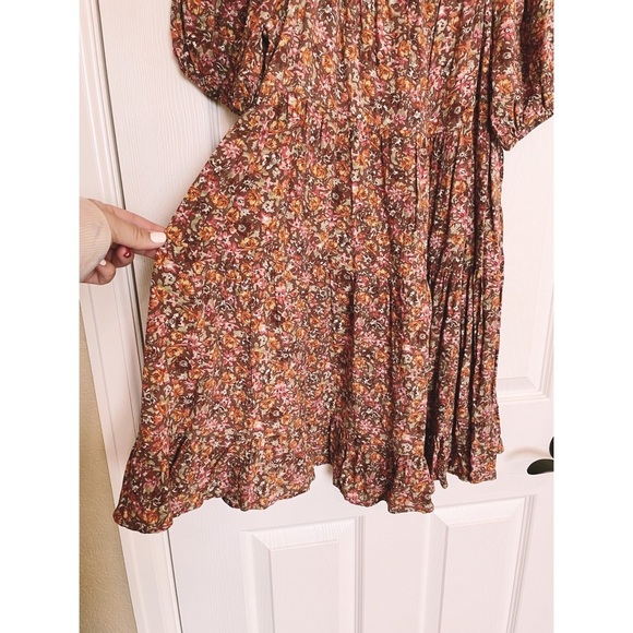 Wild fable puff sleeve mini dress - Picture 4 of 7